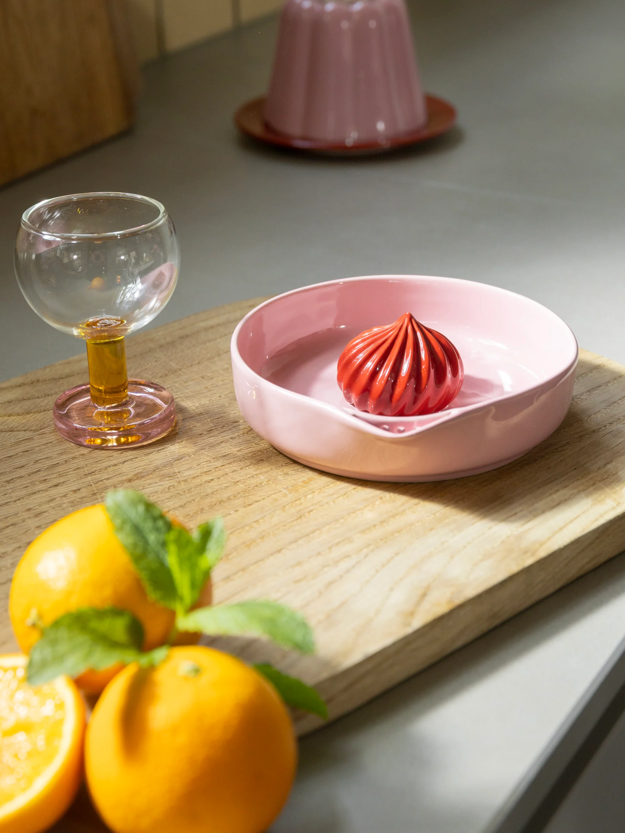 Zitronenpresse Pudding