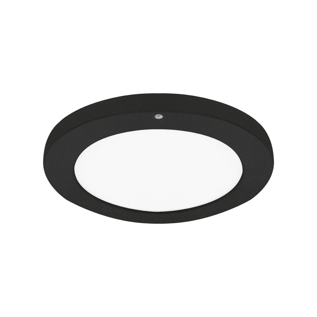Plafon OLGIERDokrągły czarno-biały LED 1x12W 17,5cm 890lm IP20 Struhm