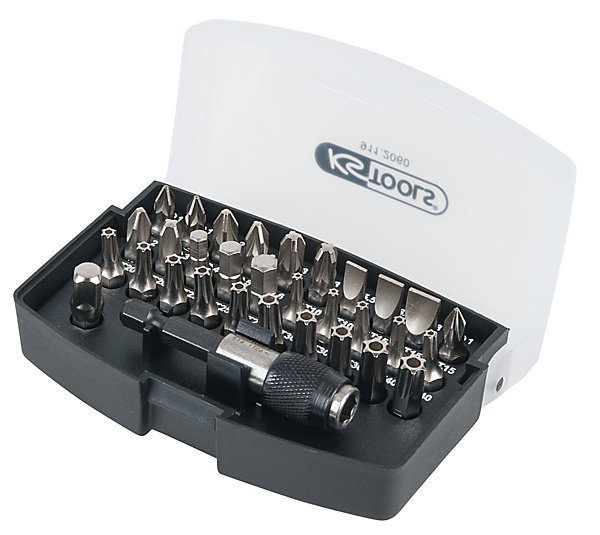 KS Tools - 911.2060 - Mini coffret d'embouts de vissage et porte-embouts 1/4'', 32 pcs
