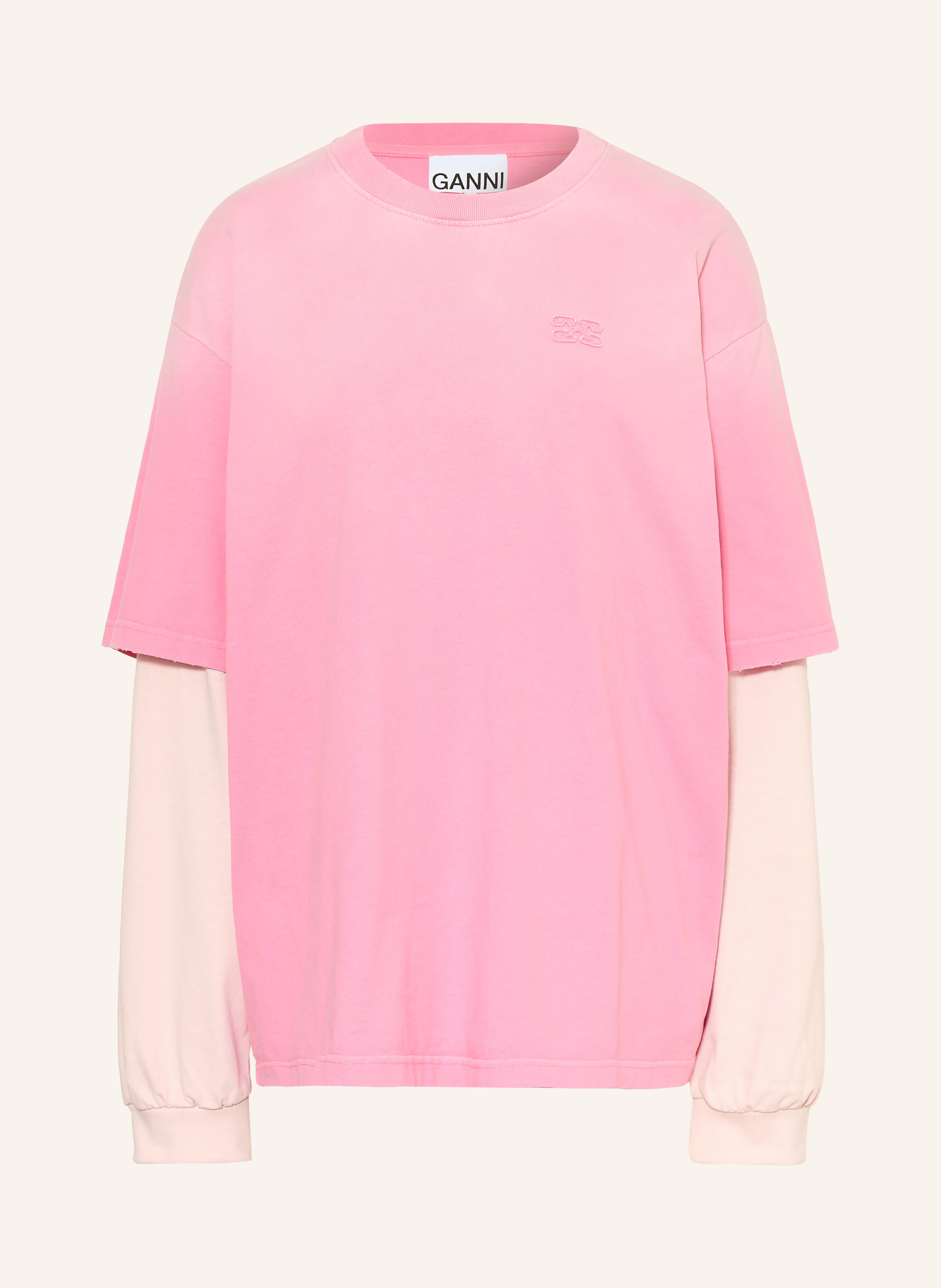 GANNI Oversized-Longsleeve