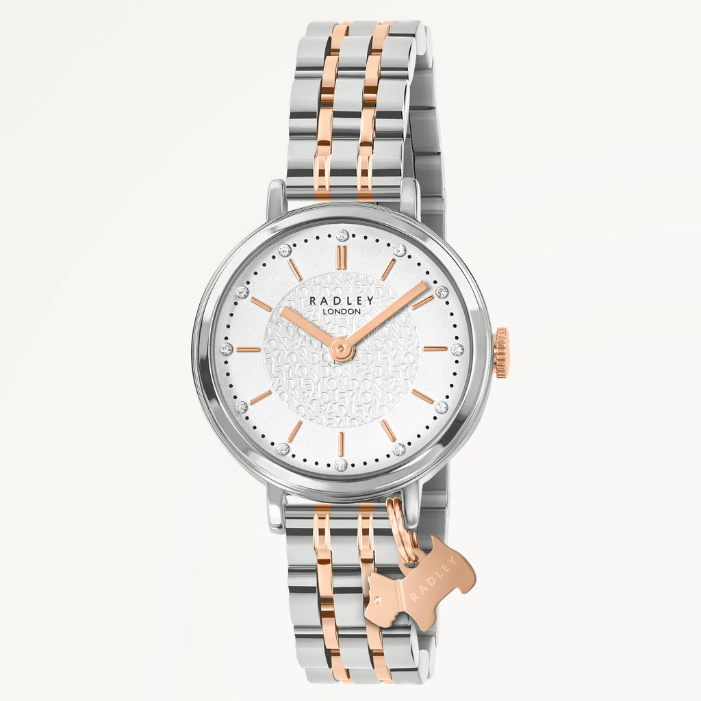 Shelby Street - Two Tone Link Bracelet Watch