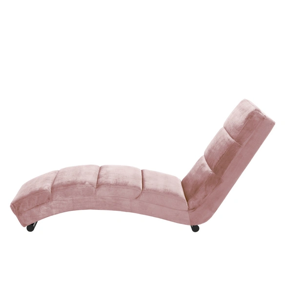 Chaiselongue, Höhe: 82 cm, rose