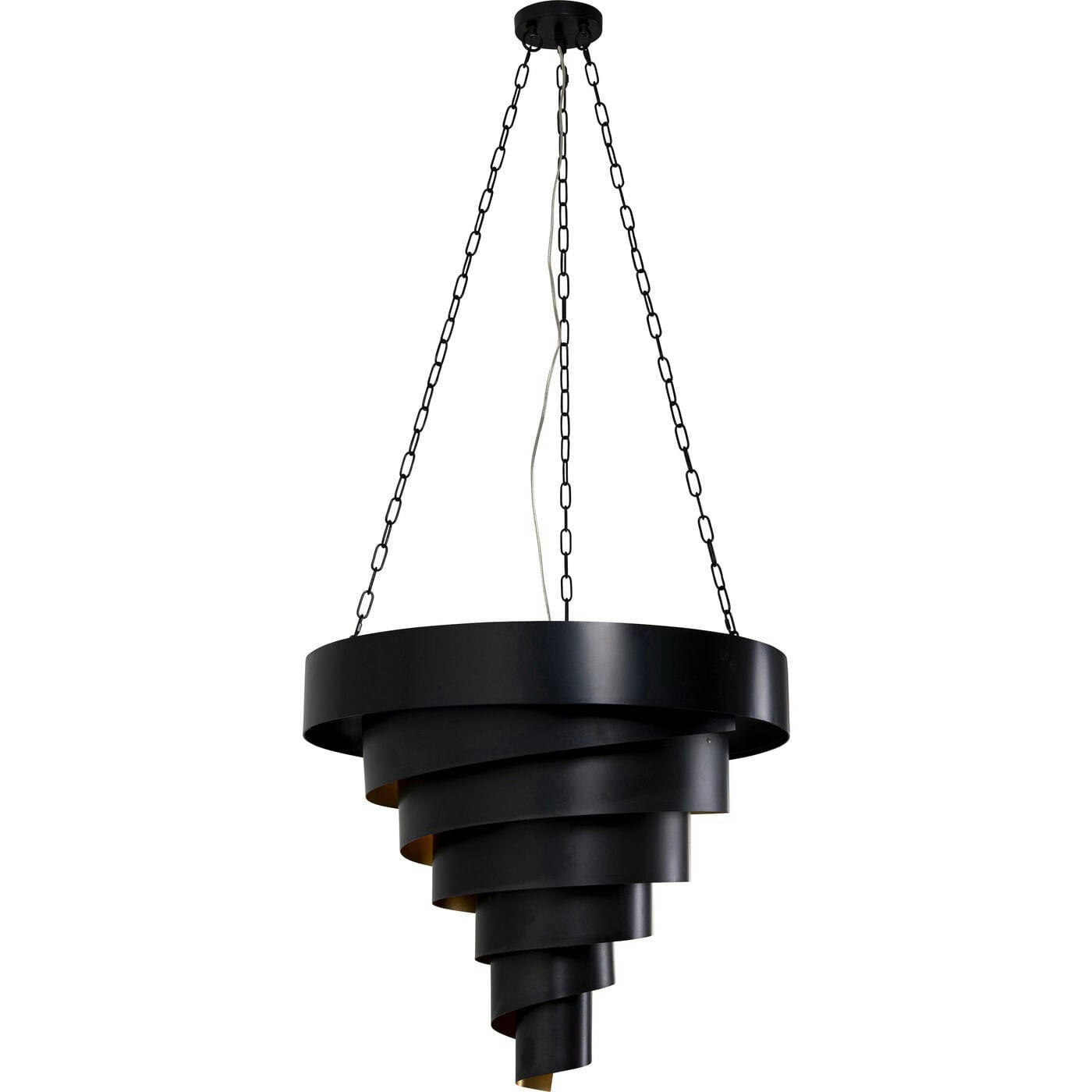 SPIRAL CATCH - Lustre Spiral Catch noir Kare Design