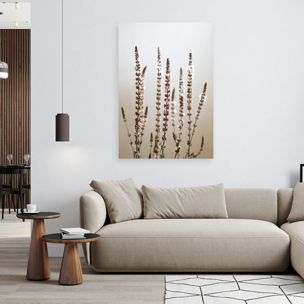 Obraz do salonu kuchni jadalni, Suche rośliny natura beżowy 20x30