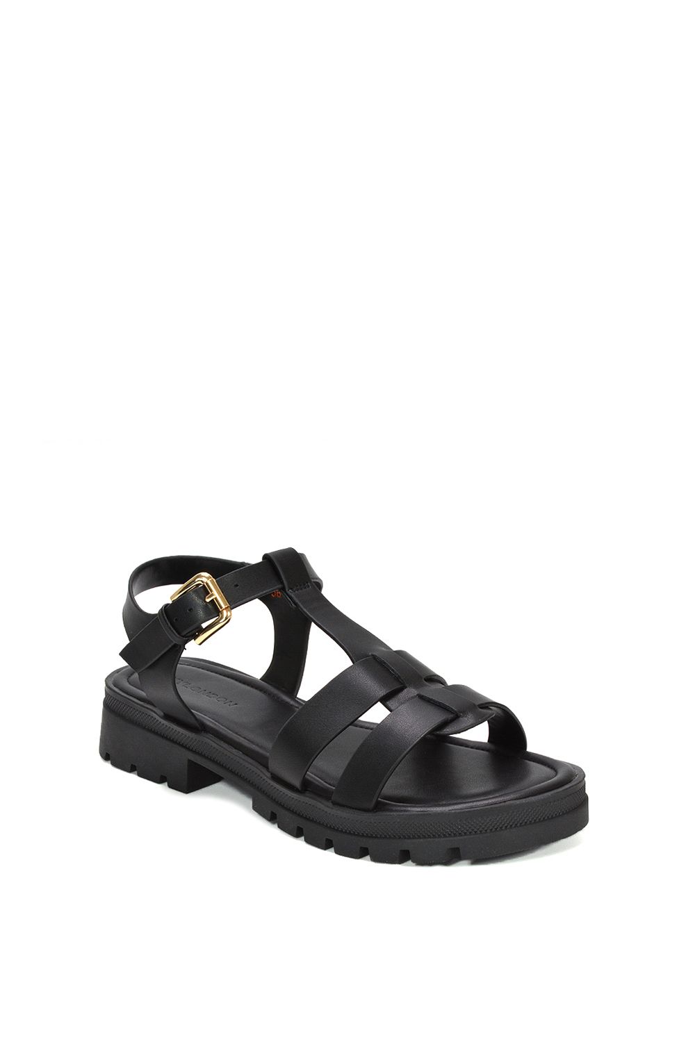 XY London Maddison' Chunky Gladiator Sandals With Ankle Strap