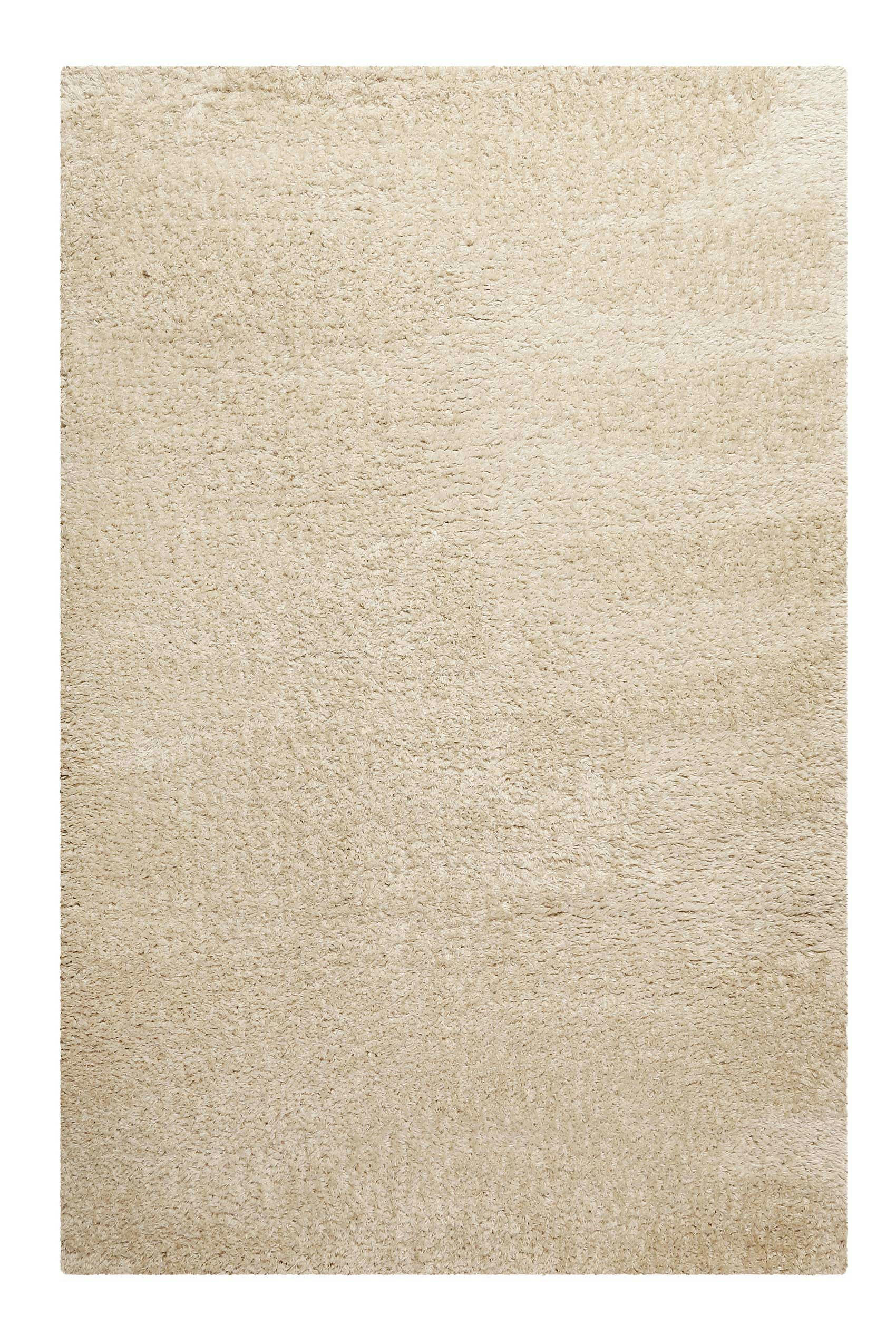 SMILLA - Tapis confort poils longs mats (50 mm) beige 80x150