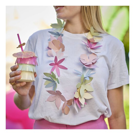 Ginger Ray Tropical Paper Flower Garland