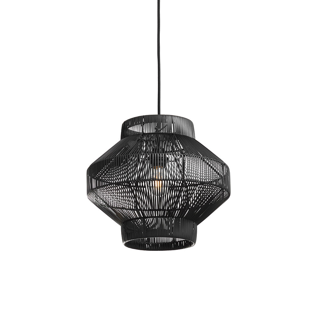 Originalhome lampenkap gerecycled Lampion no 2 - antraciet - S