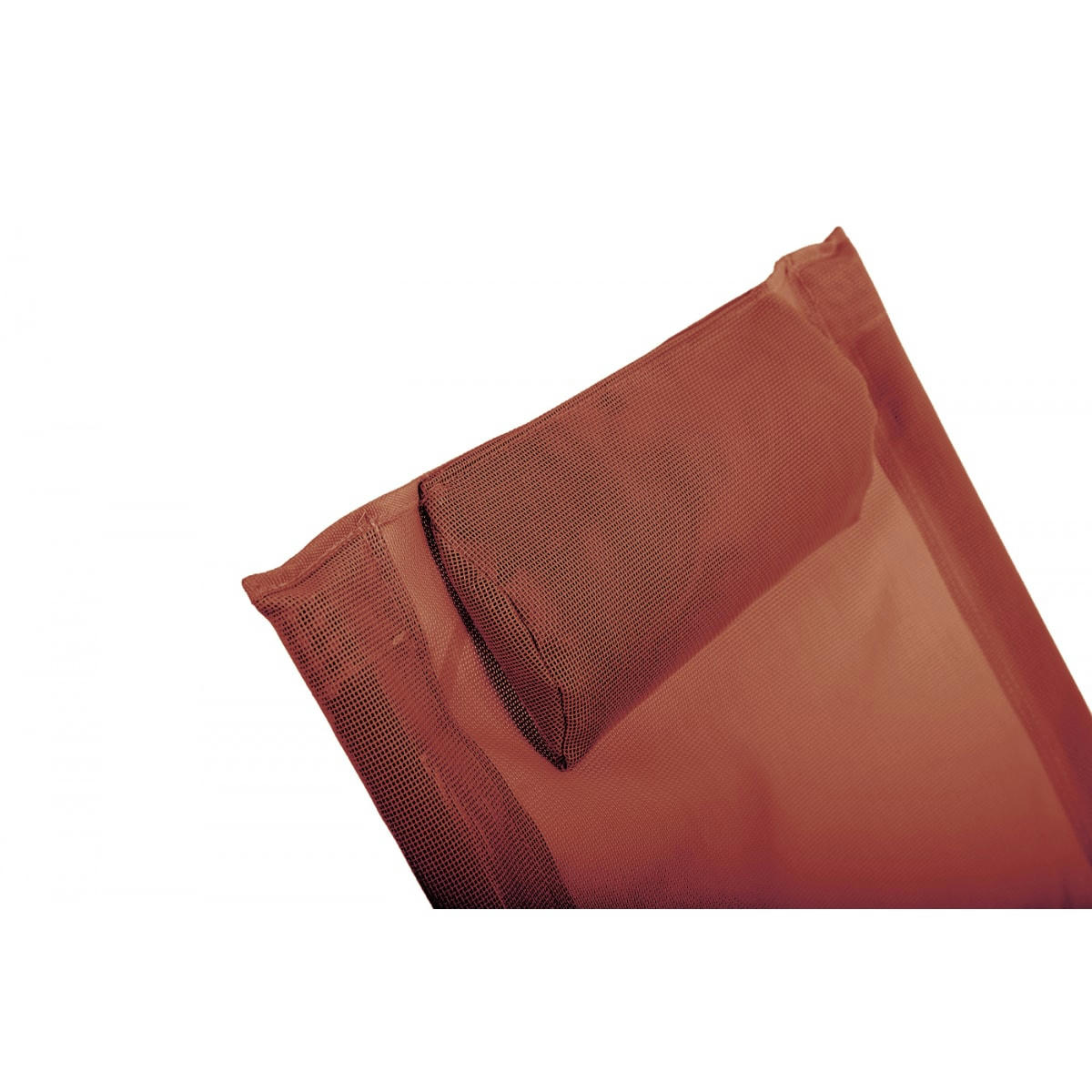 NAIADA - Lot De 2 Chaises Relax "Naiade" Terracotta - Acier