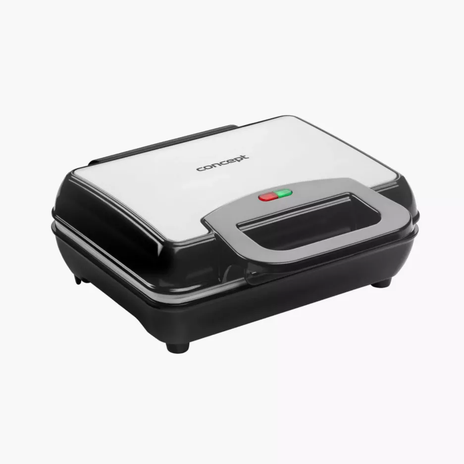 Gofrownica CONCEPT 1000 W ceramiczne płytki