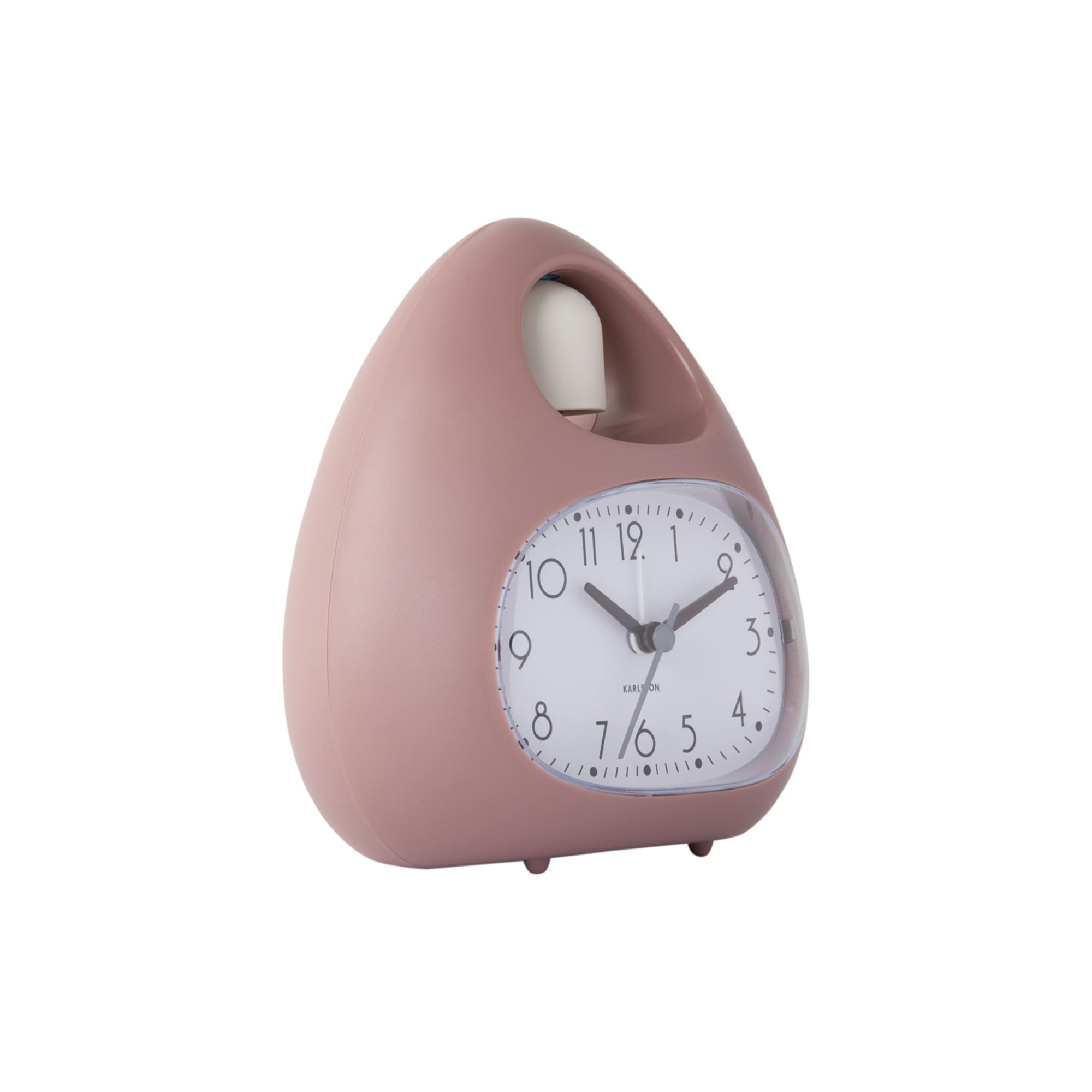 Karlsson wekker Blob Bell - roze - 12x8x13.7cm