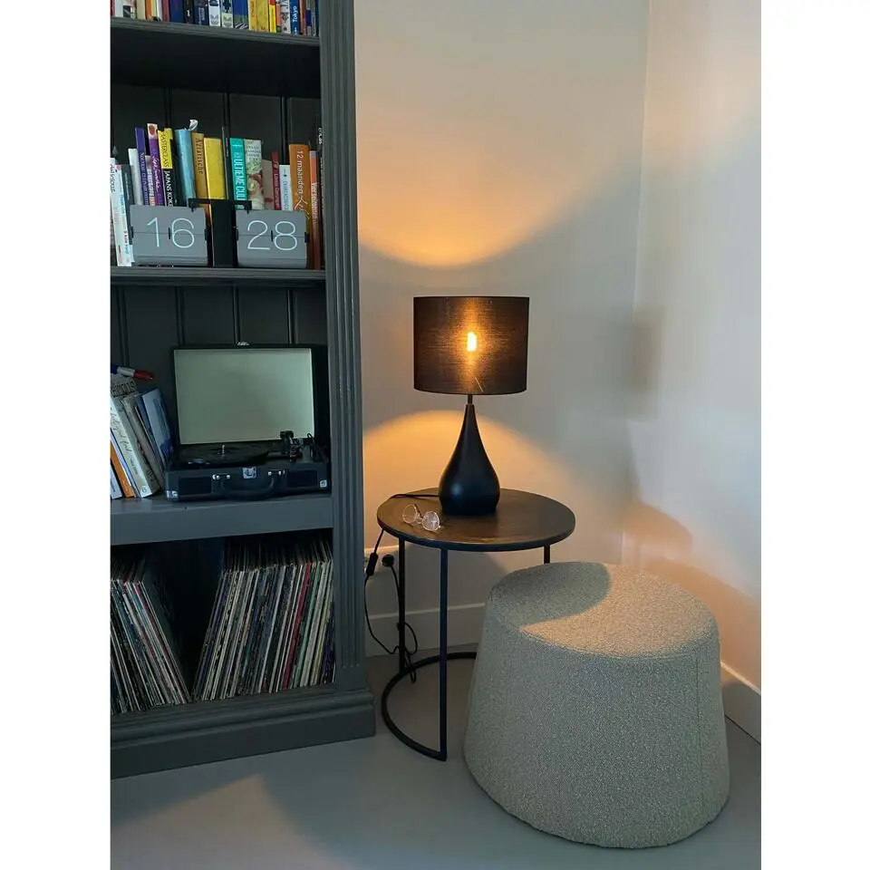 Tafellamp Svante - Zwart - &Oslash;28cm