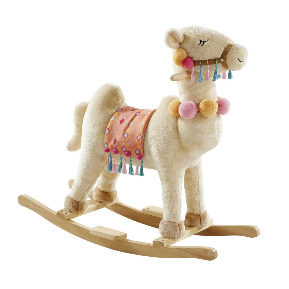 KOKO - Chameau à bascule en peuplier beige