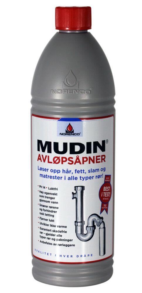 AVLØPSÅPNER NORENCO MUDIN 1L