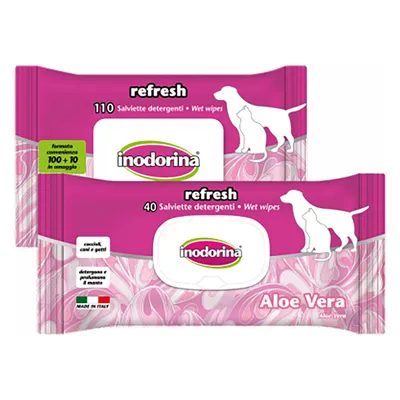 Inodorina Aloe Vera Wipes
