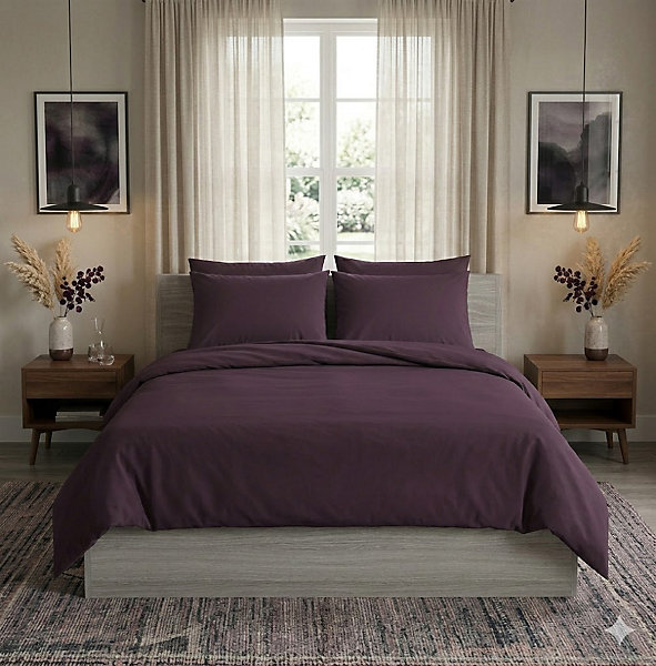 Housse de couette   taies en coton Passion