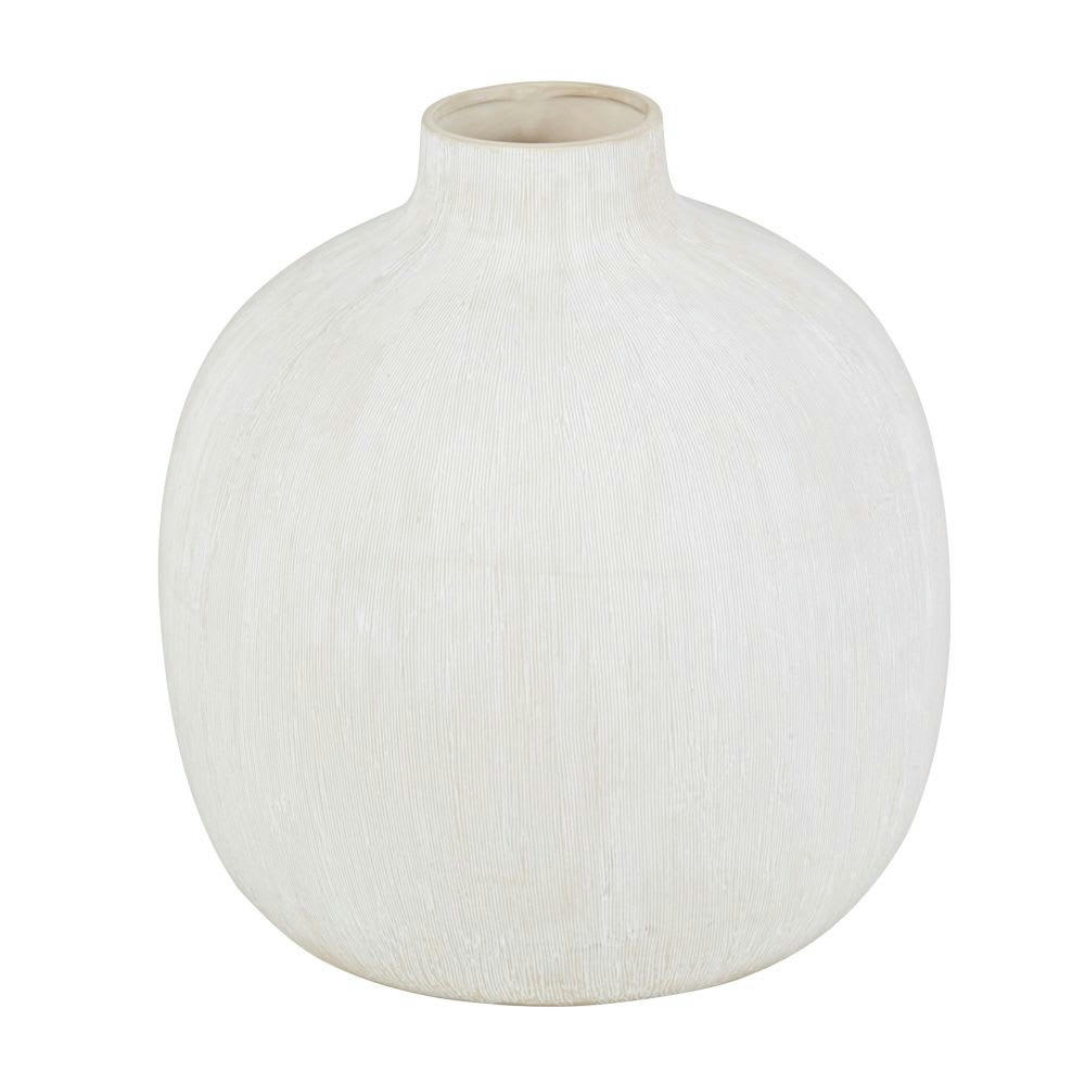 SARTENE - Vase en dolomite écrue H40