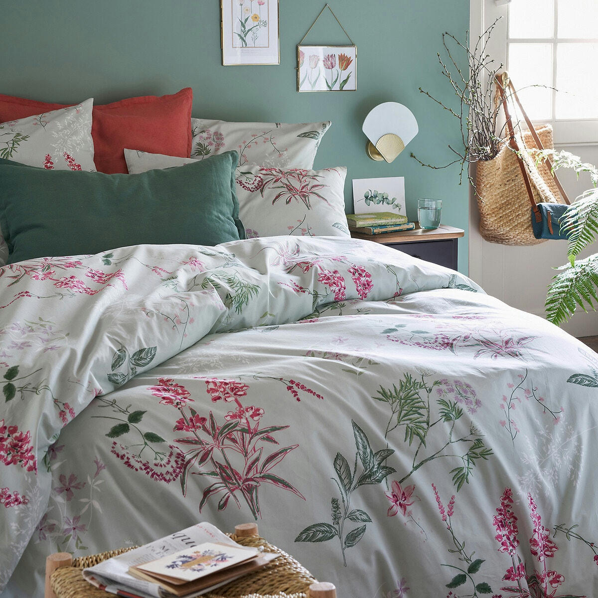 Housse de couette percale de coton, Isoline