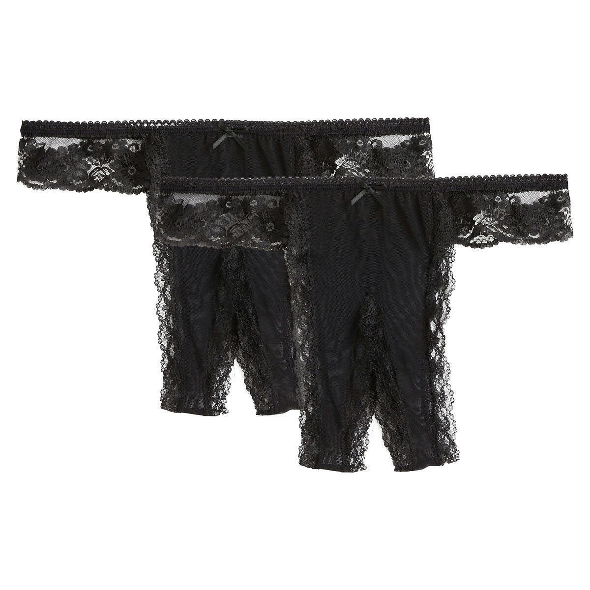 Lot de 2 Slips fendus