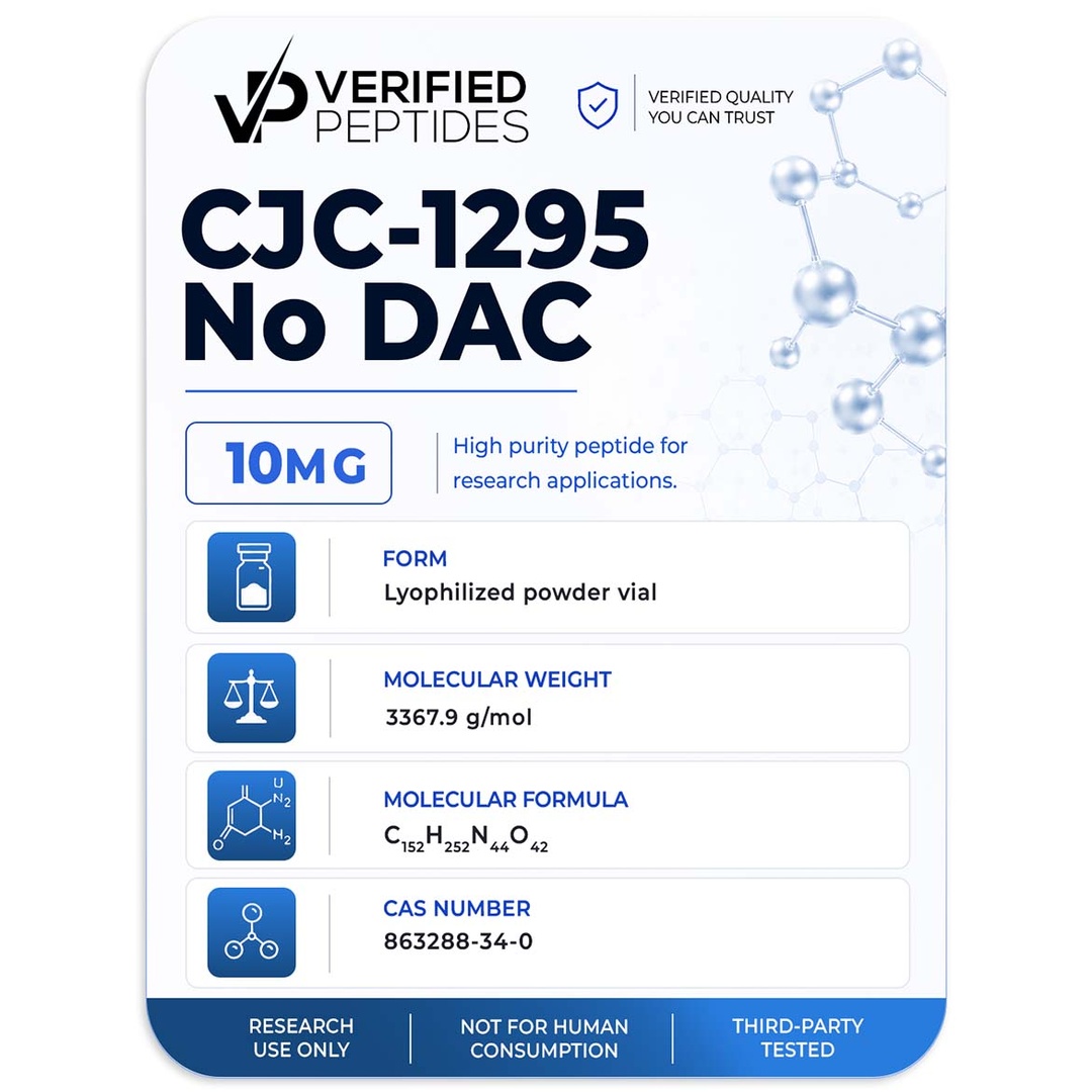 Verified Peptides CJC-1295 (No DAC) for Sale