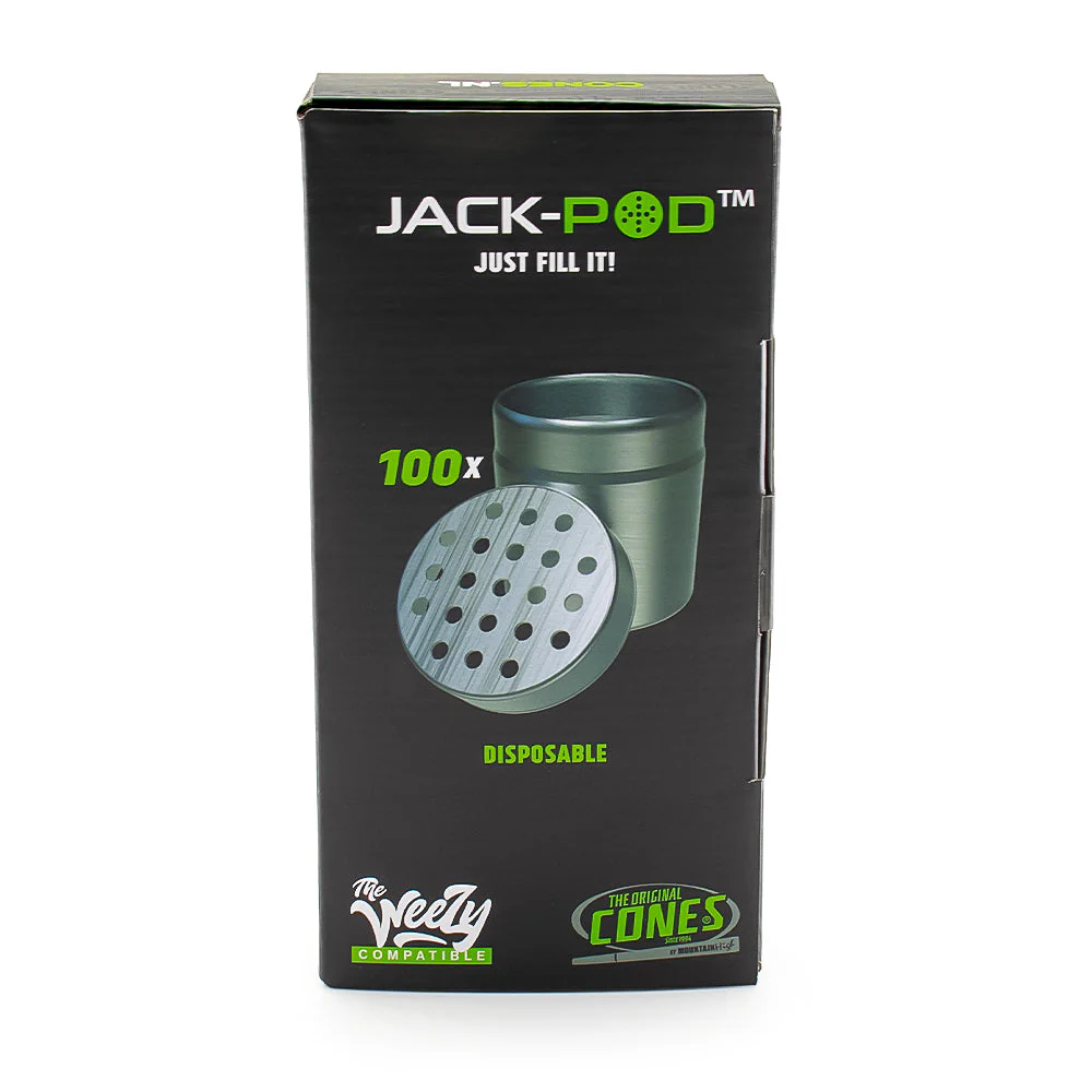 Weezy Jack-Pods. Box of 100 PCS