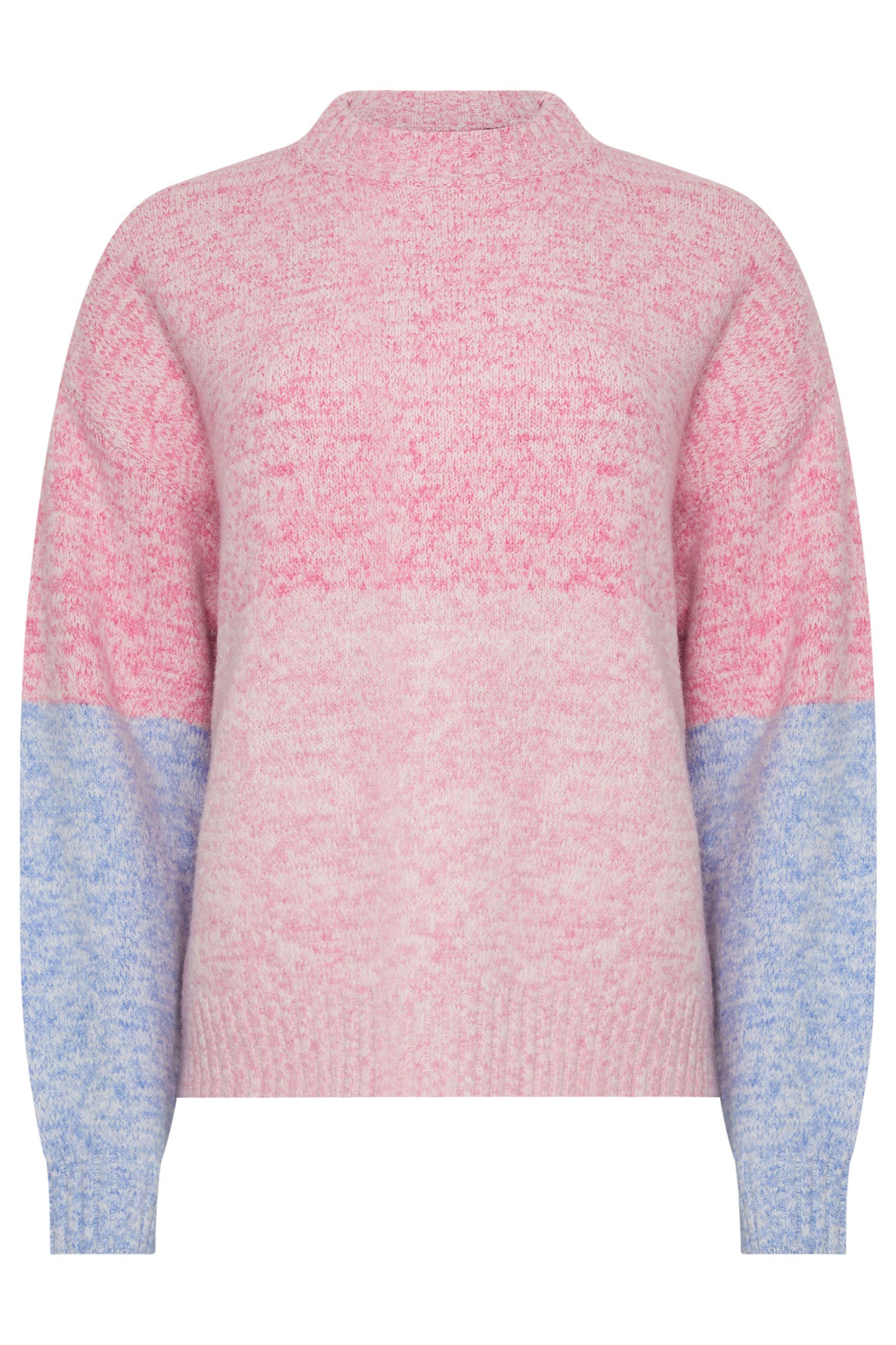 M&Co Colourblock Knitted Jumper