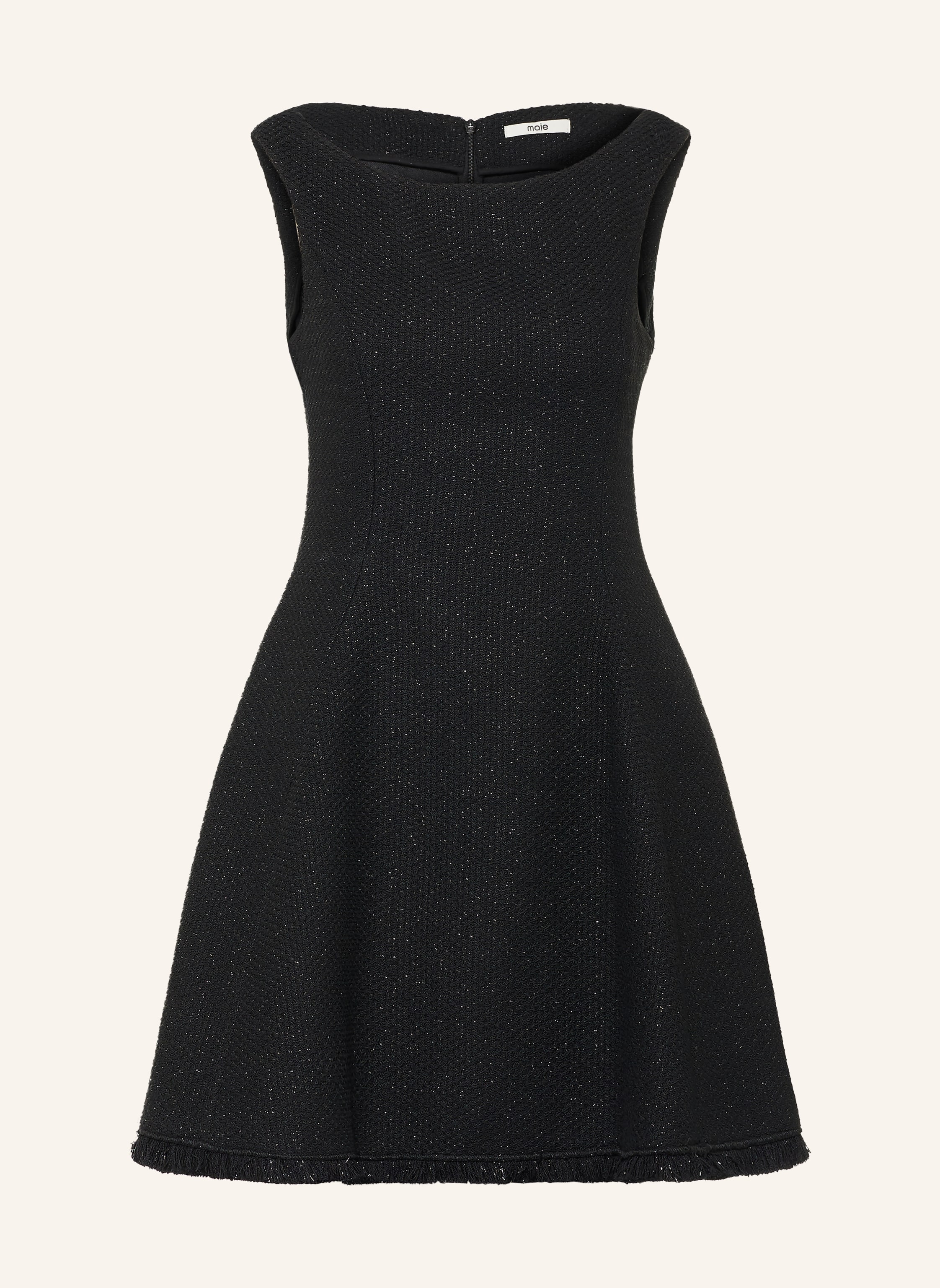 maje Kleid mit Glitzergarn