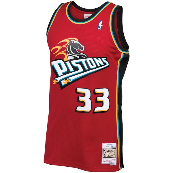 Grant Hill Detroit Pistons 1999/00 Hardwood Classics Swingman Jersey - Red