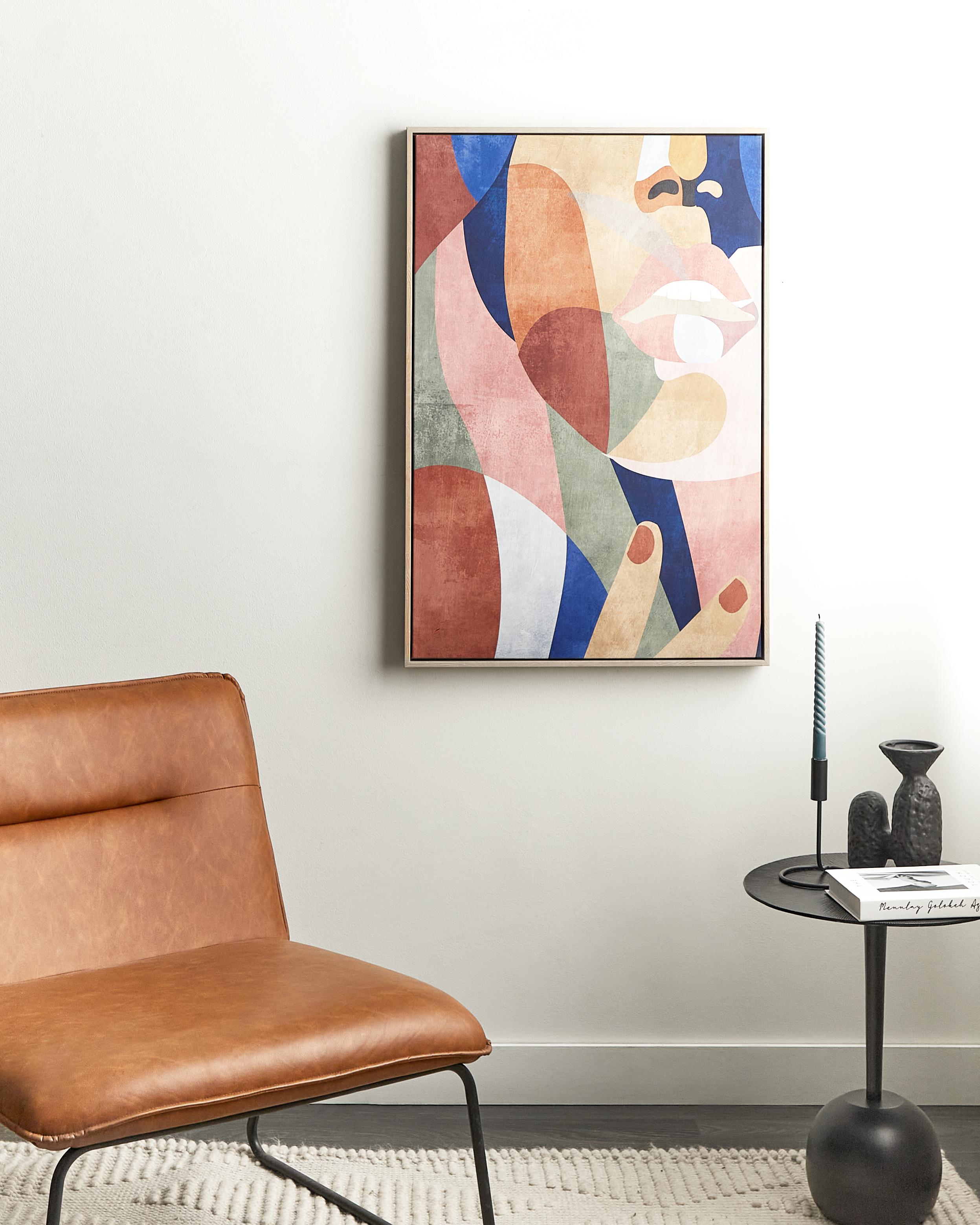 Canvas BITETTO Feminine Motif 63 x 99 cm Multicolour