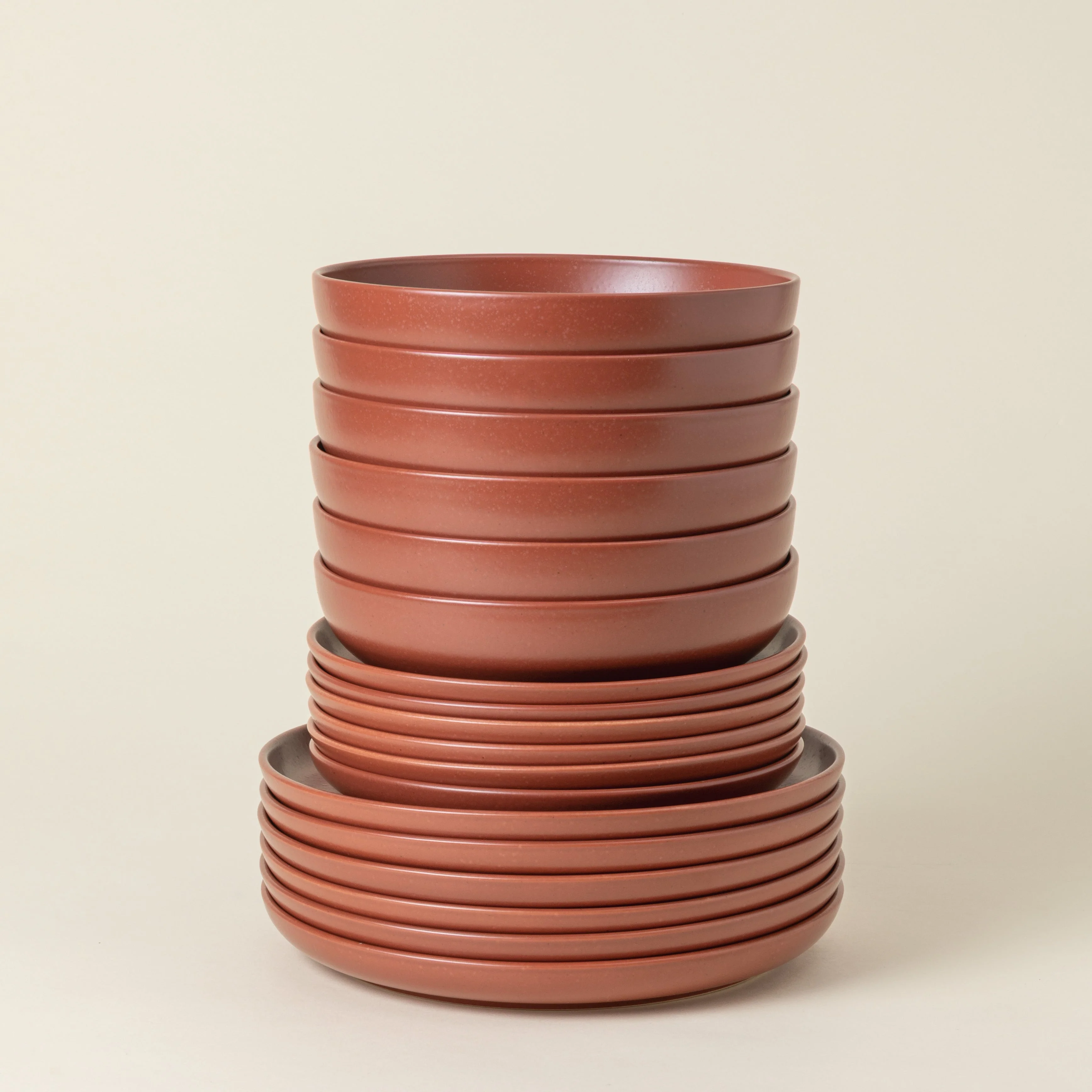 18-Piece Dinnerware Set with Soup/Pasta Plate Pacifica, Casafina by COSTA NOVA