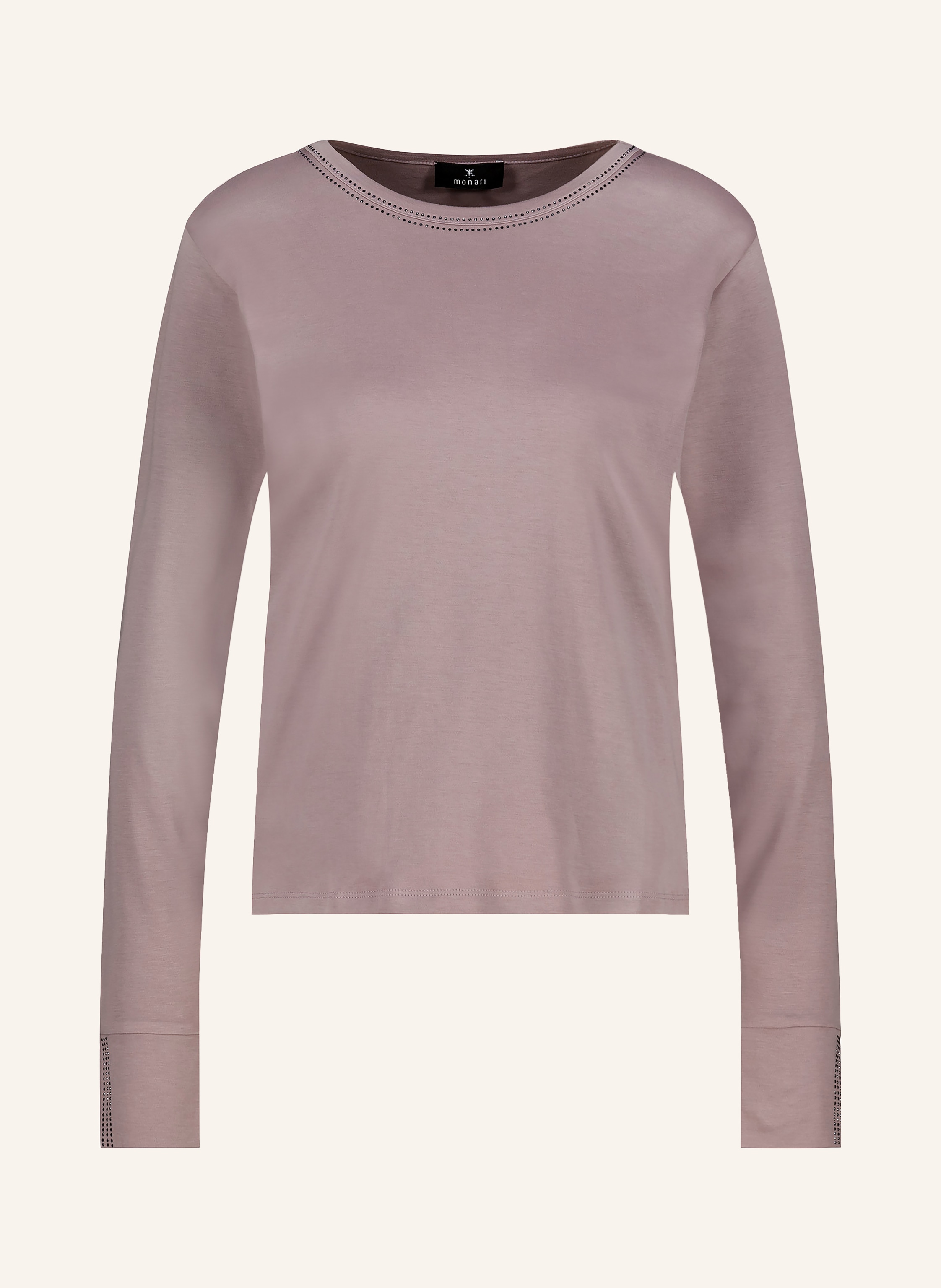 monari Longsleeve mit Schmucksteinen