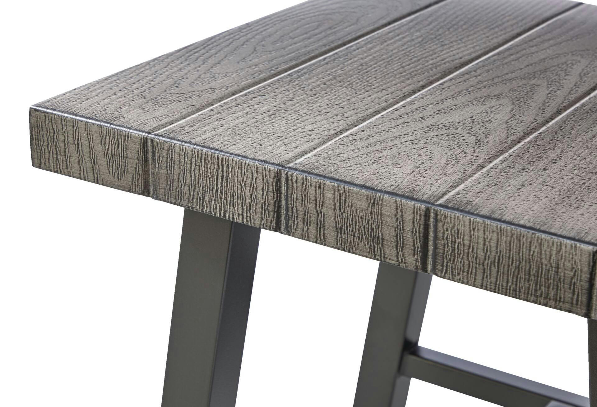CANVAS Breton Square Steel Outdoor Patio Side Table