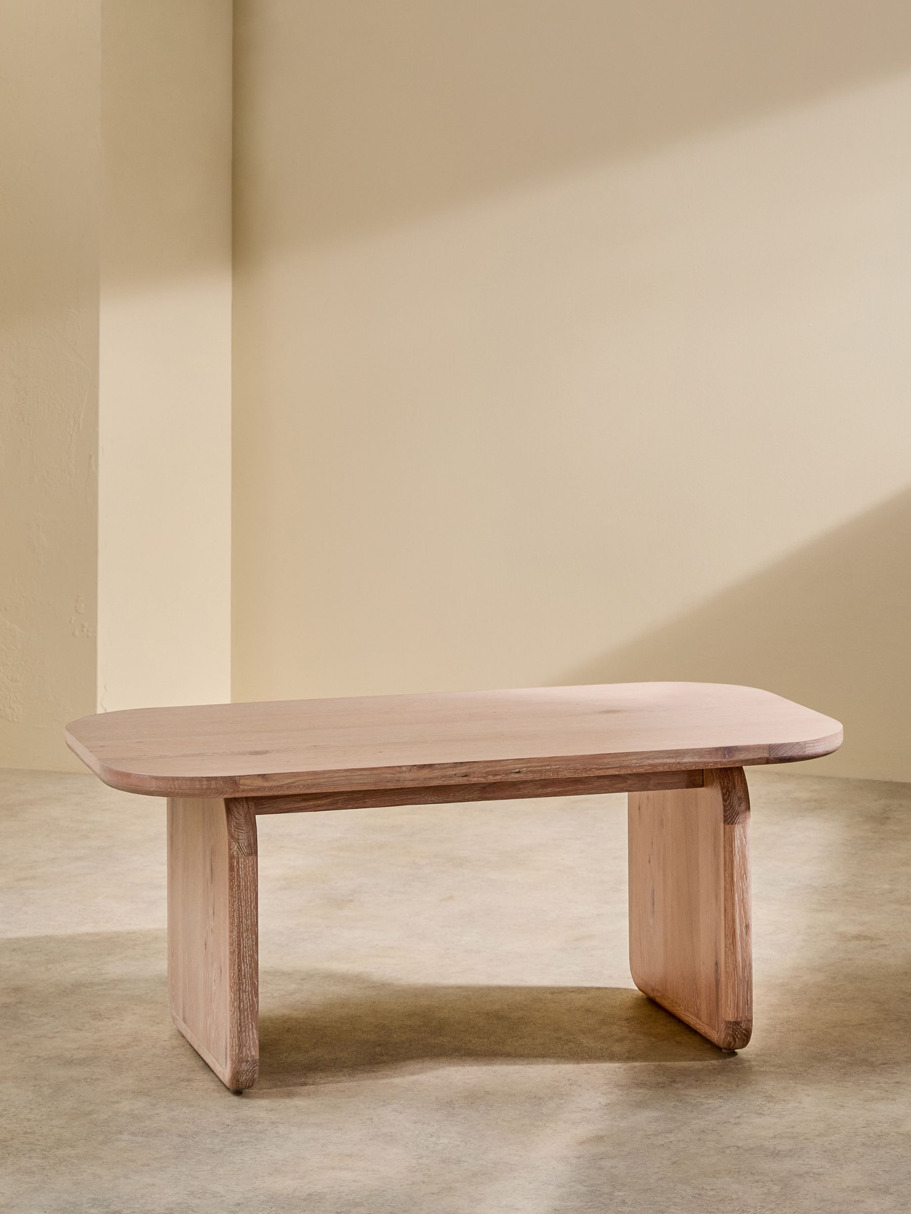Nyla Coffee Table in White Wash Oak