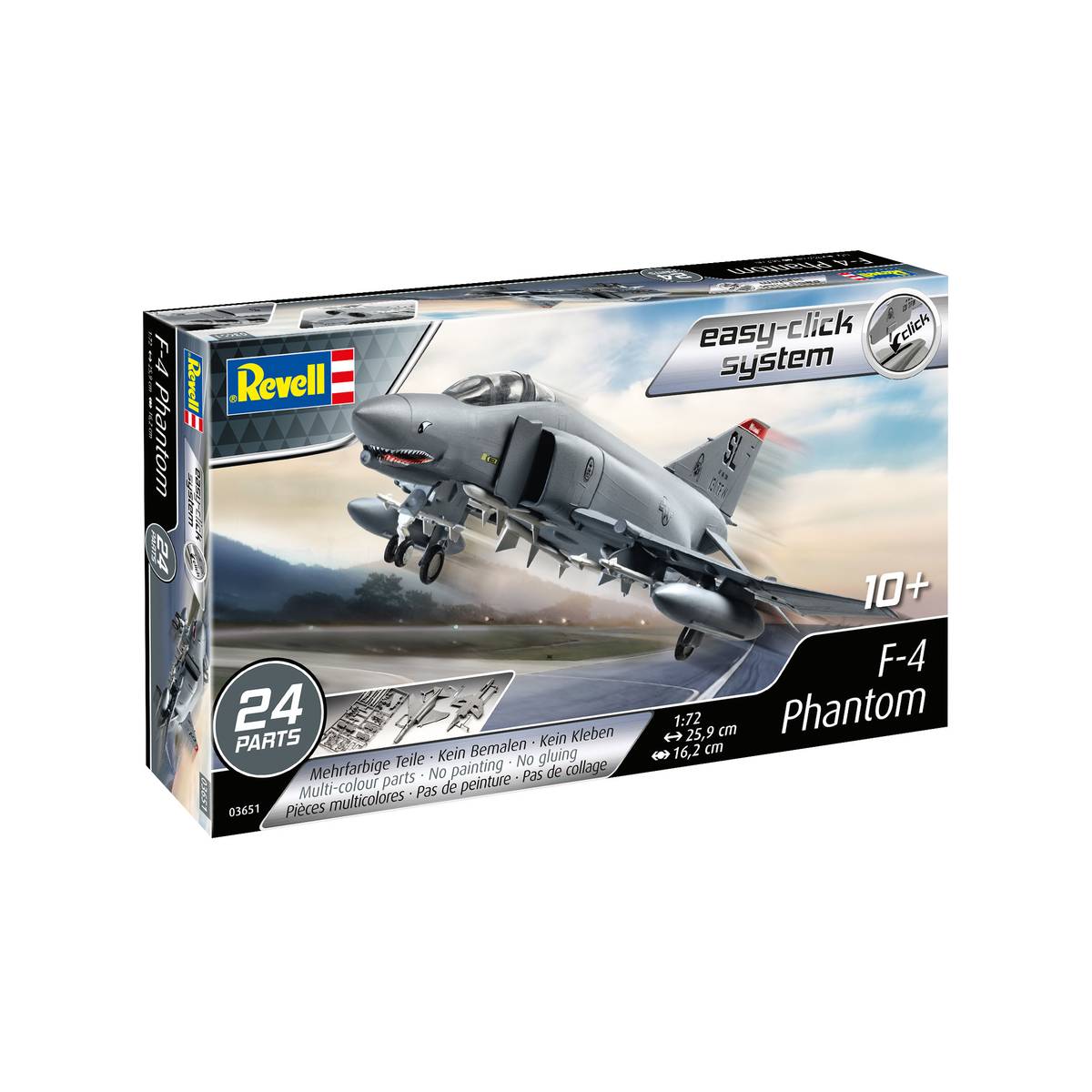 Revell Easy Click F-4 Phantom Model Kit 1:72