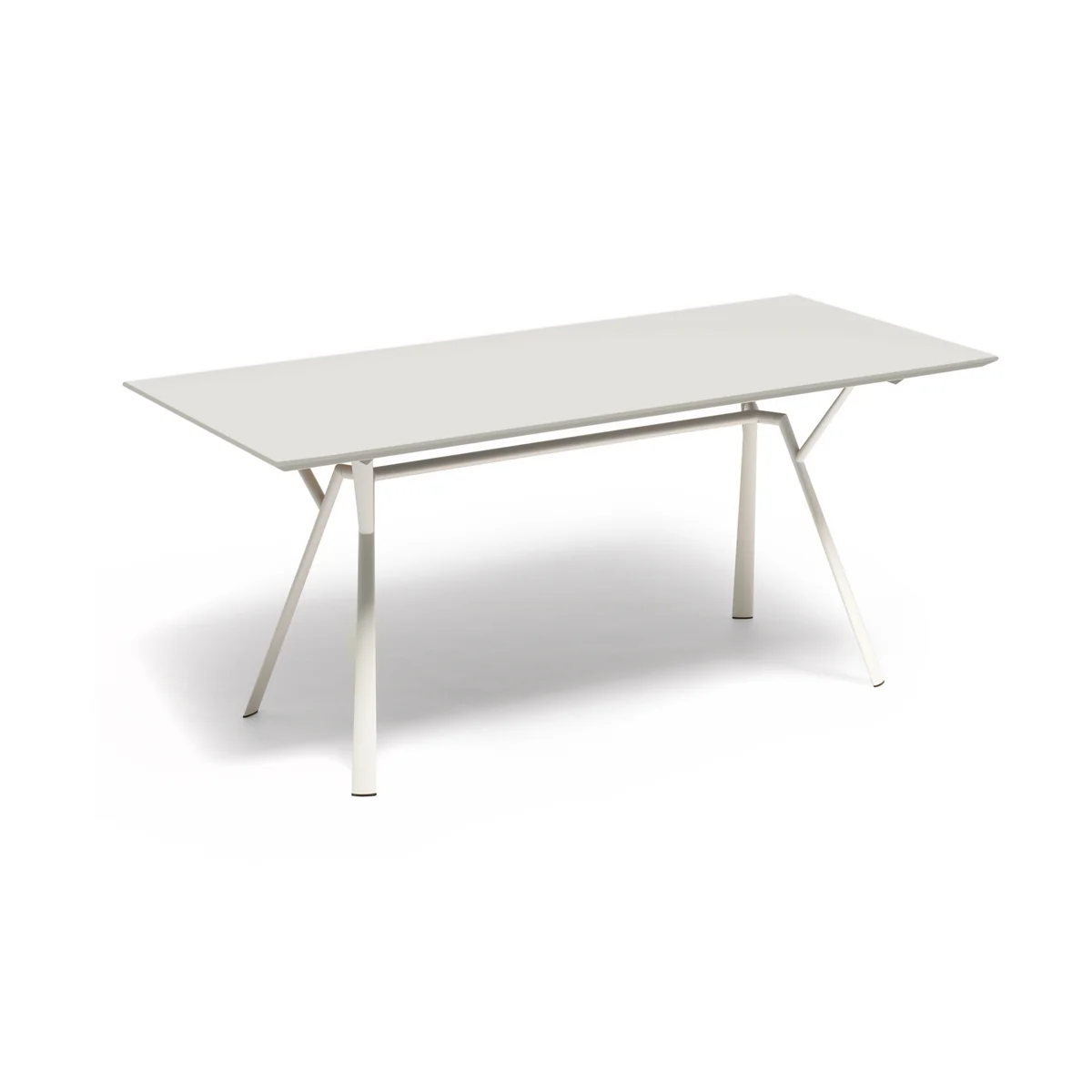 Fast - Radice Quadra Esstisch 150 x 90 cm, weiß
