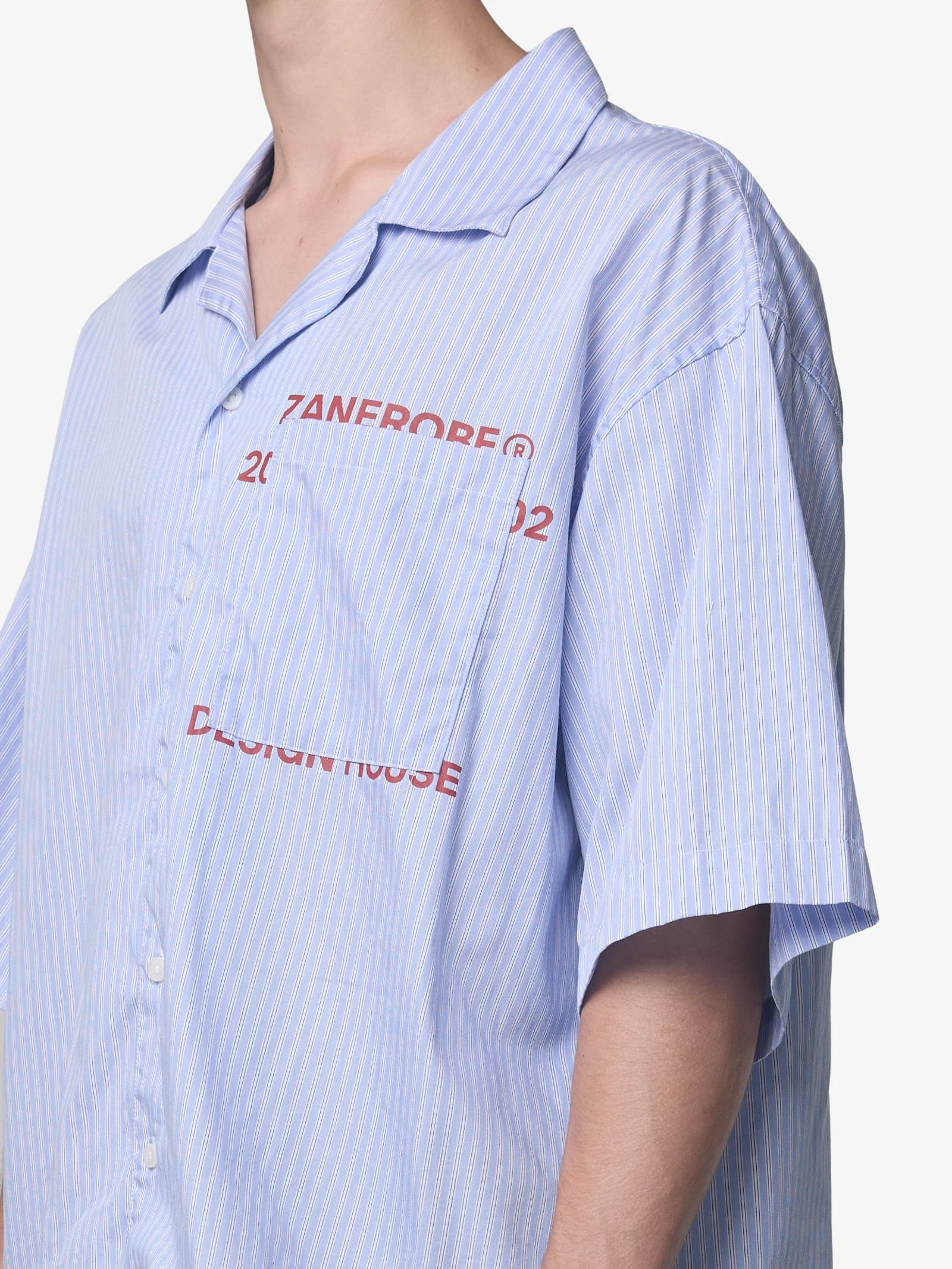 Overlap Crop Shirt