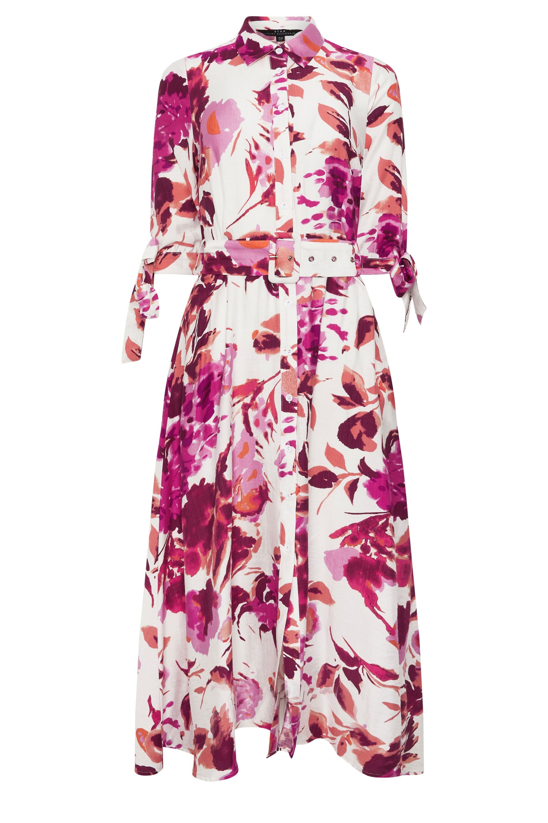Star by Julien Macdonald Floral Maxi Shirt Dress