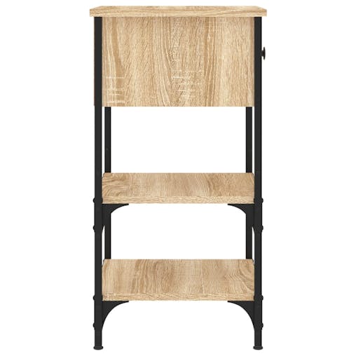 NNEVL Bedside Cabinet Sonoma Oak 34x36x70 cm Engineered Wood