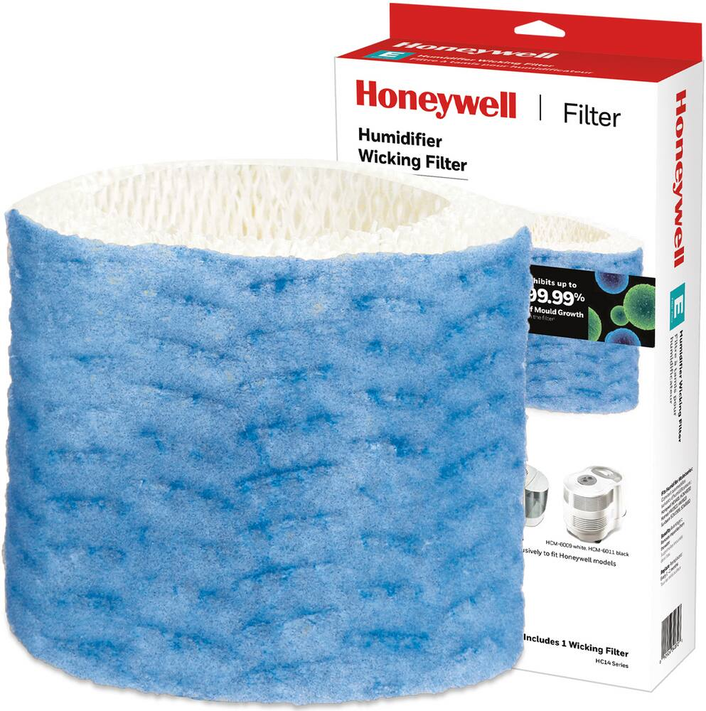 Certified Honeywell HC14PFC Replacement Humidifier Wicking Filter, Protec® Antimicrobial Treated, Filter E