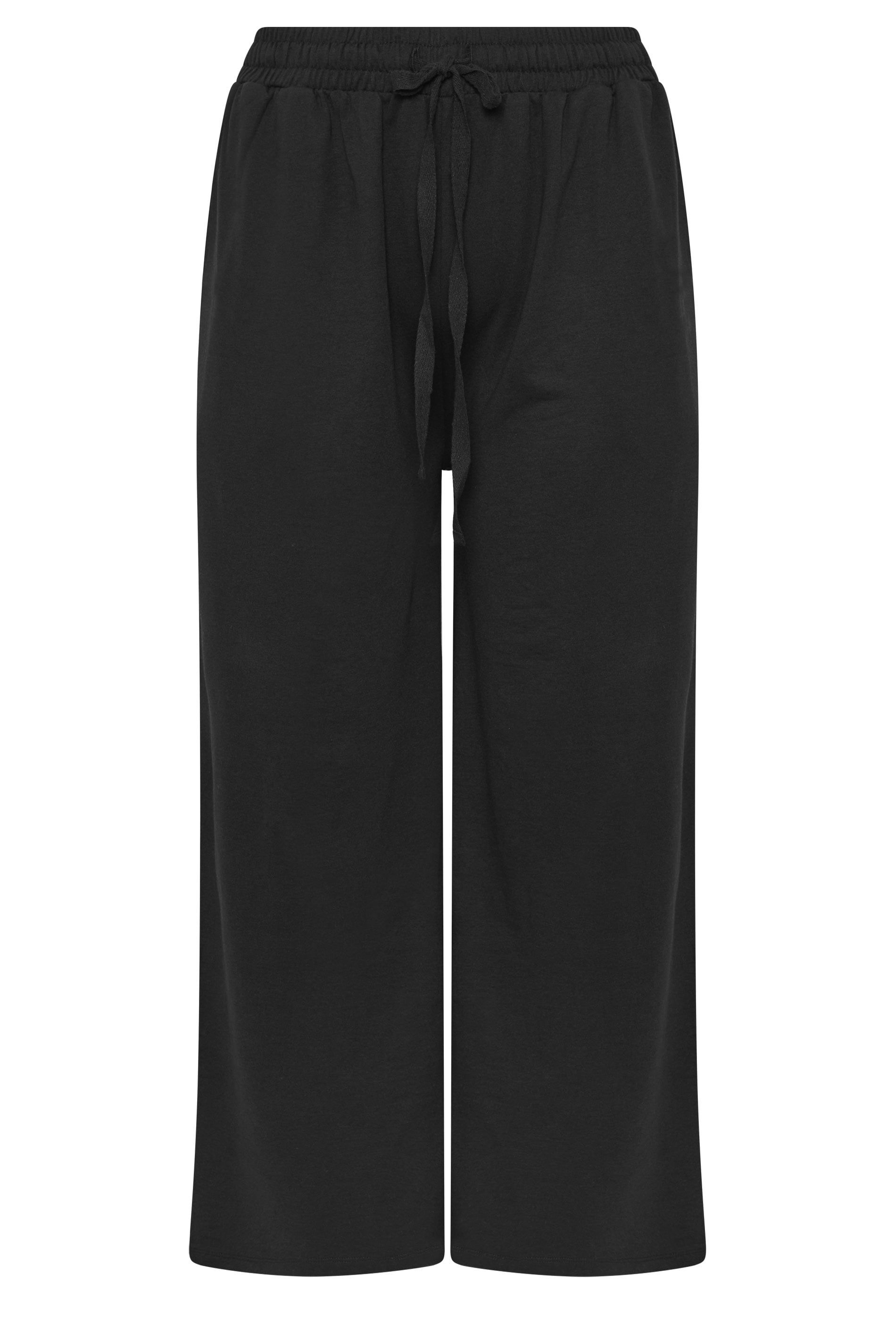 Yours Drawstring Wide Leg Joggers
