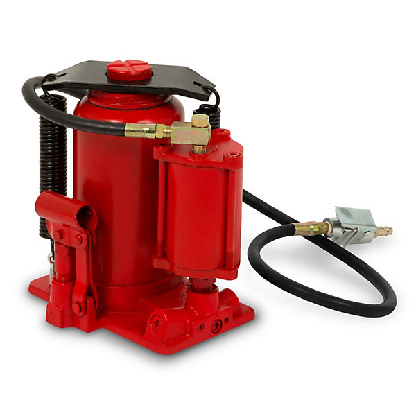 EBERTH Cric avec capacité de levage de 20T, hauteur min. 265 mm, hauteur max. 510 mm, levier de pompe inclus, raccord 1/4