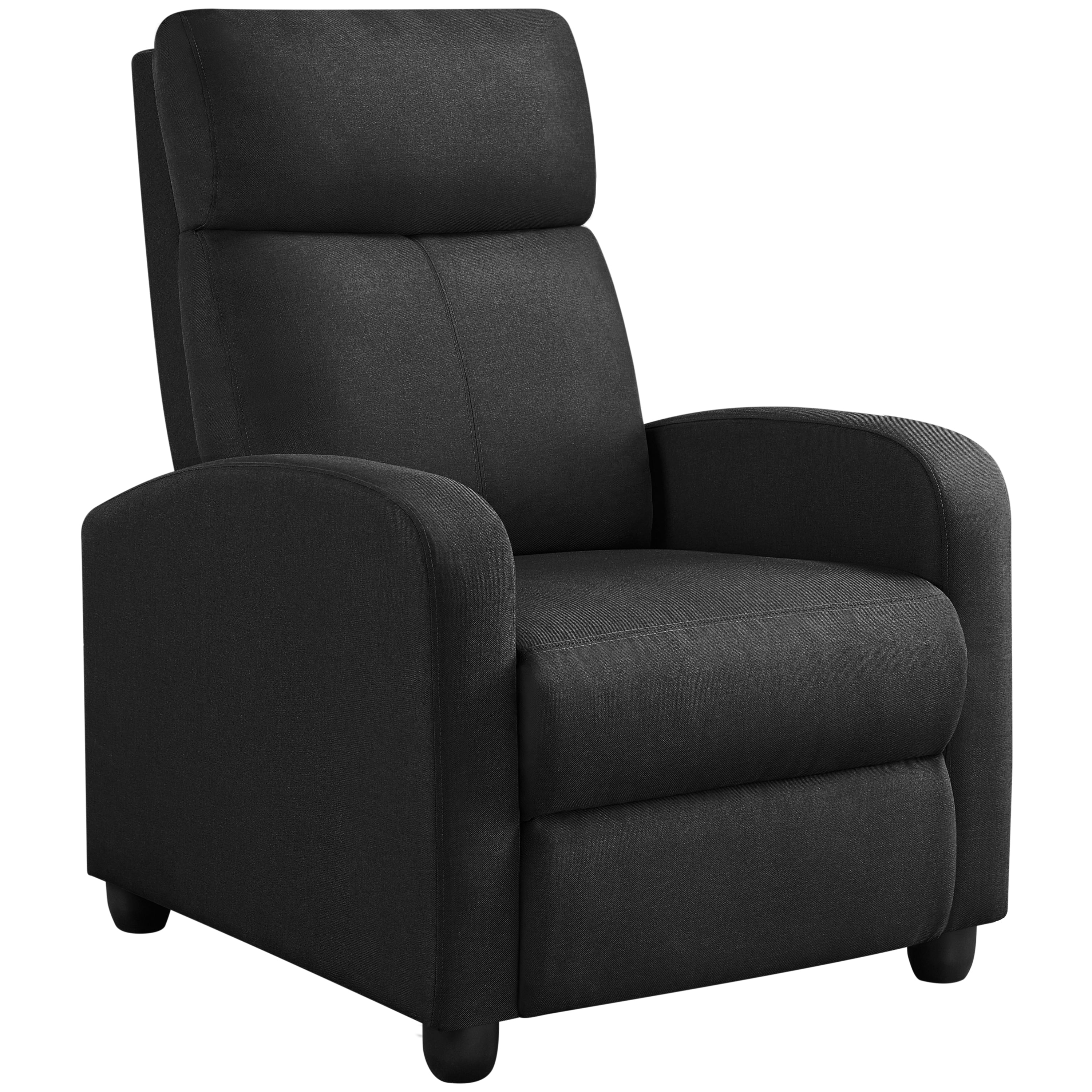 Yaheetech Modern Fabric Recliner Chair