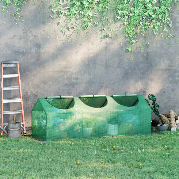 Folien-Gewächshaus, LxBxH: 180 x 60 x 60 cm