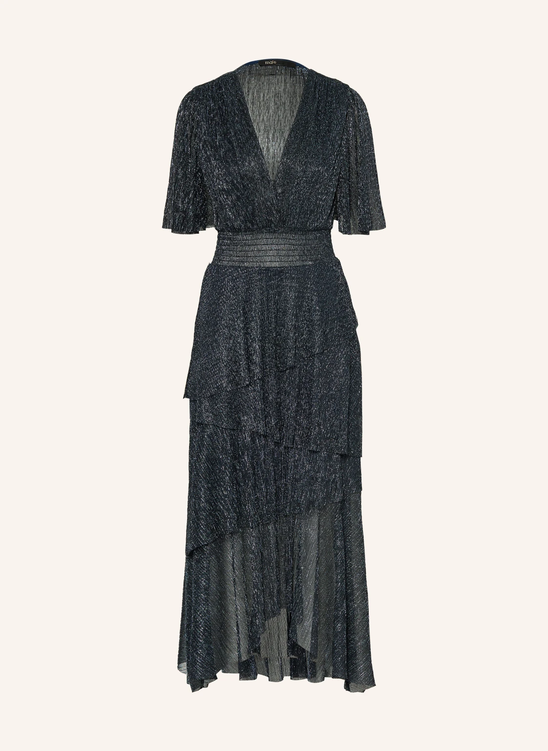 maje Cocktailkleid mit Glitzergarn