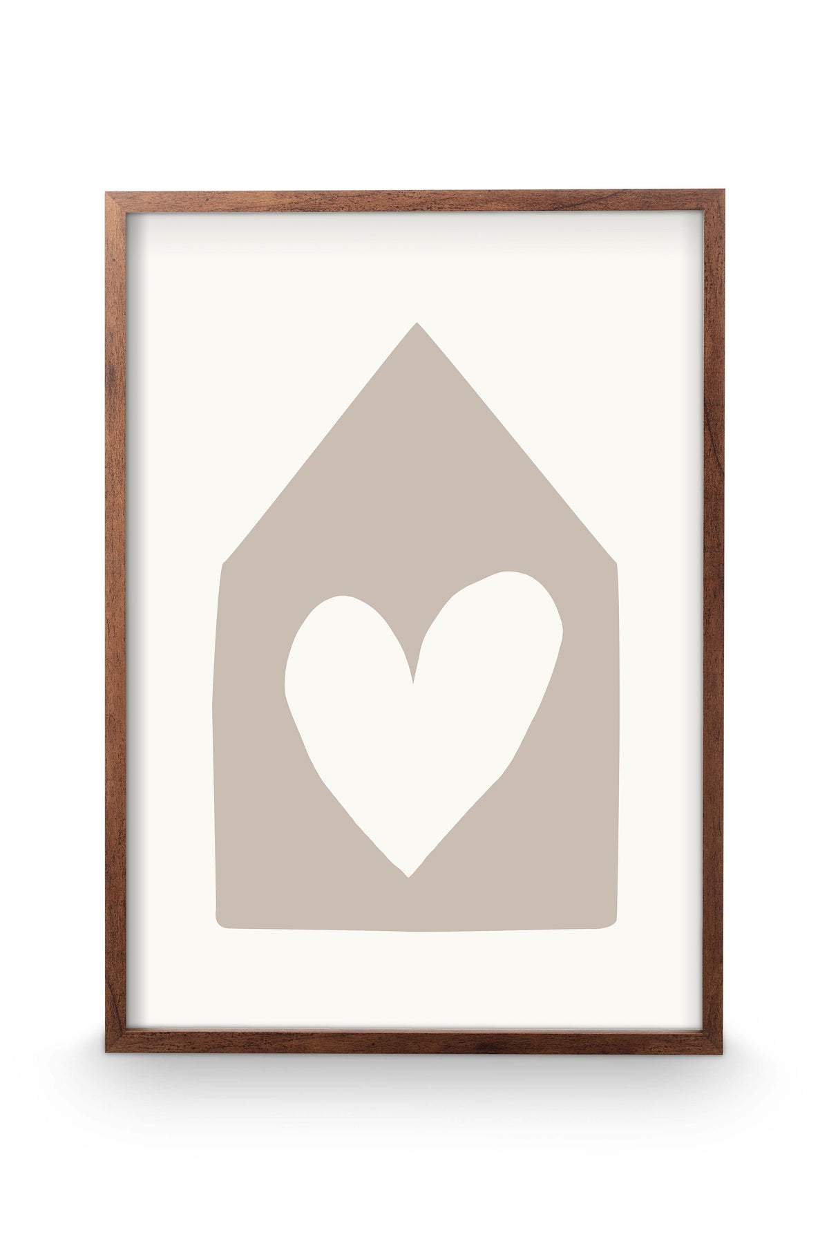 vtwonen fotolijst - hangend - bruin - hout - 51x71x3cm