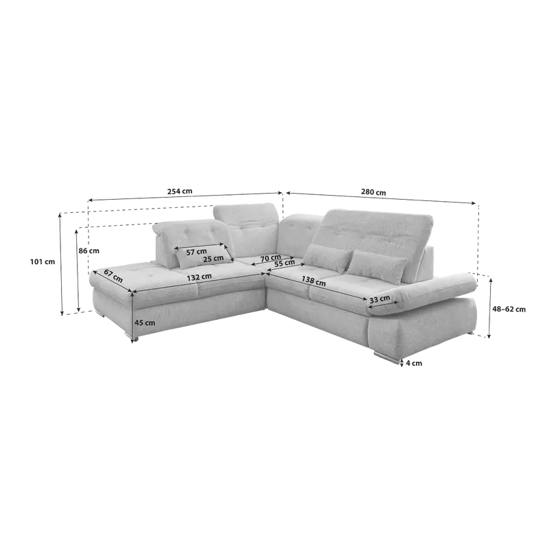 Ecksofa Dalida