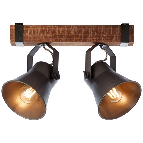 Deckenleuchte »PLOW«, 2-flammig, 10 W, BxHxT: 400 x 240 x 170 mm, IP 20