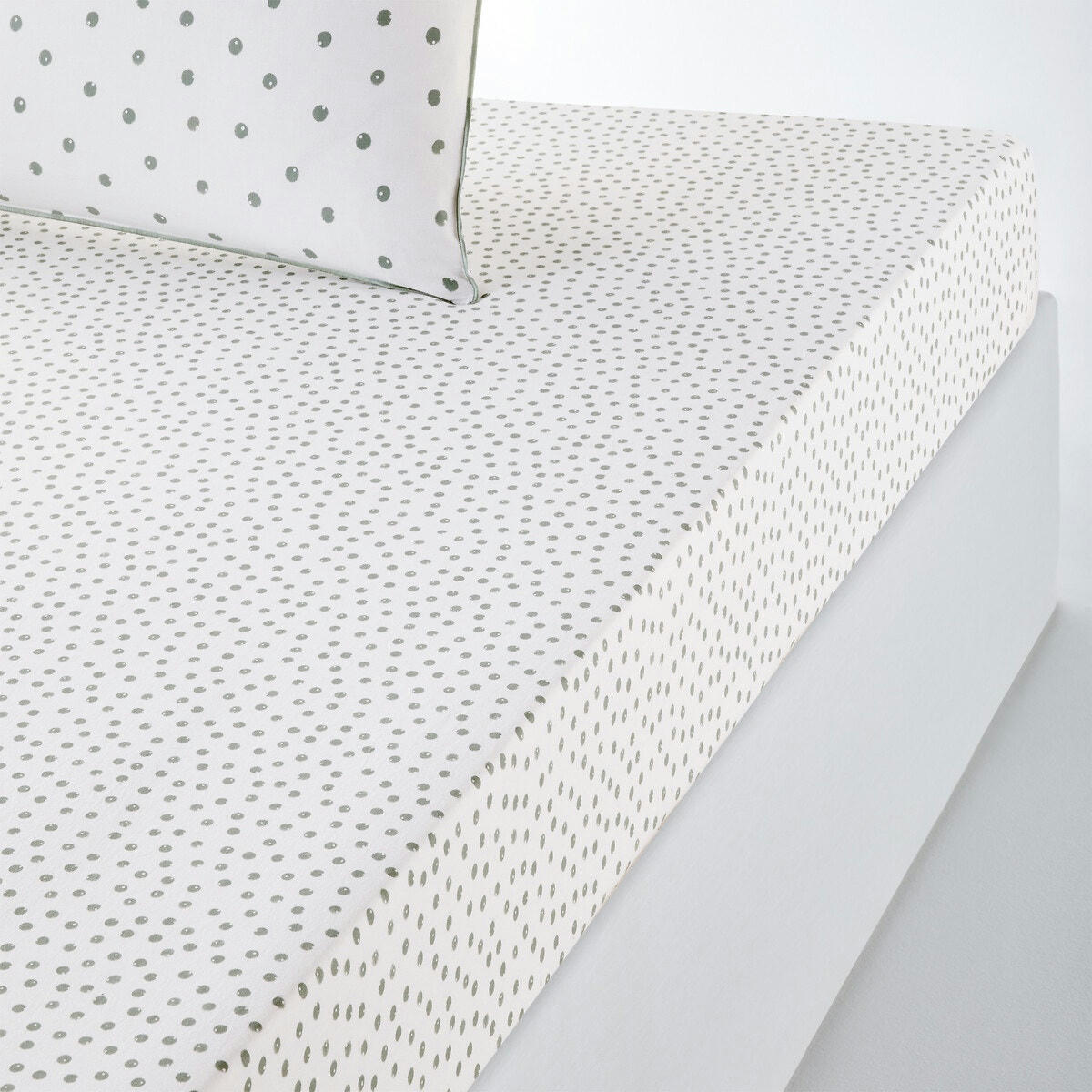 Drap housse coton lavé bonnet 25 cm, Lison