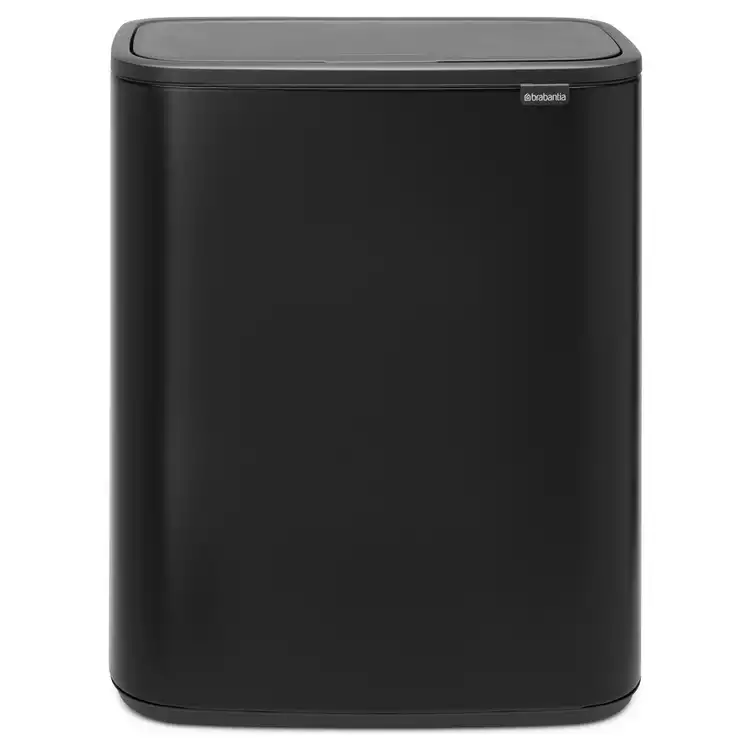 Brabantia Bo 60L Touch Bin - Matt Black
