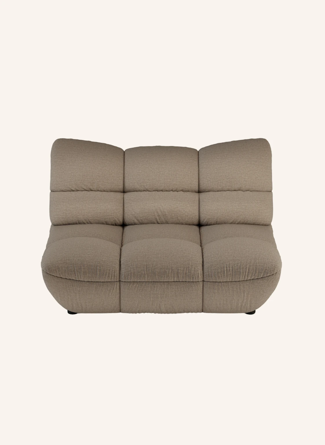 nydo 2-Sitzer Sofa POMODORO Flachgewebe